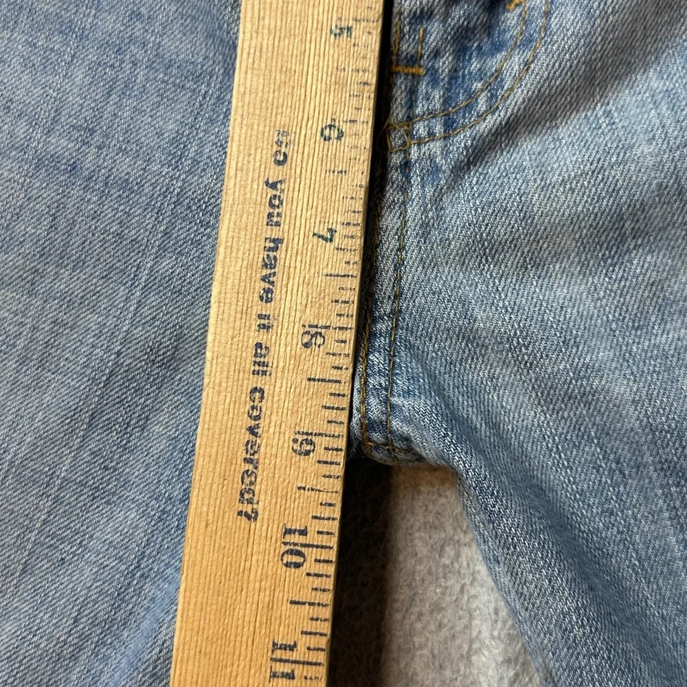 Levi's 527 Jeans Mens 29x32 (30x31) Light Wash Slim Bootcut Denim Casual Western
